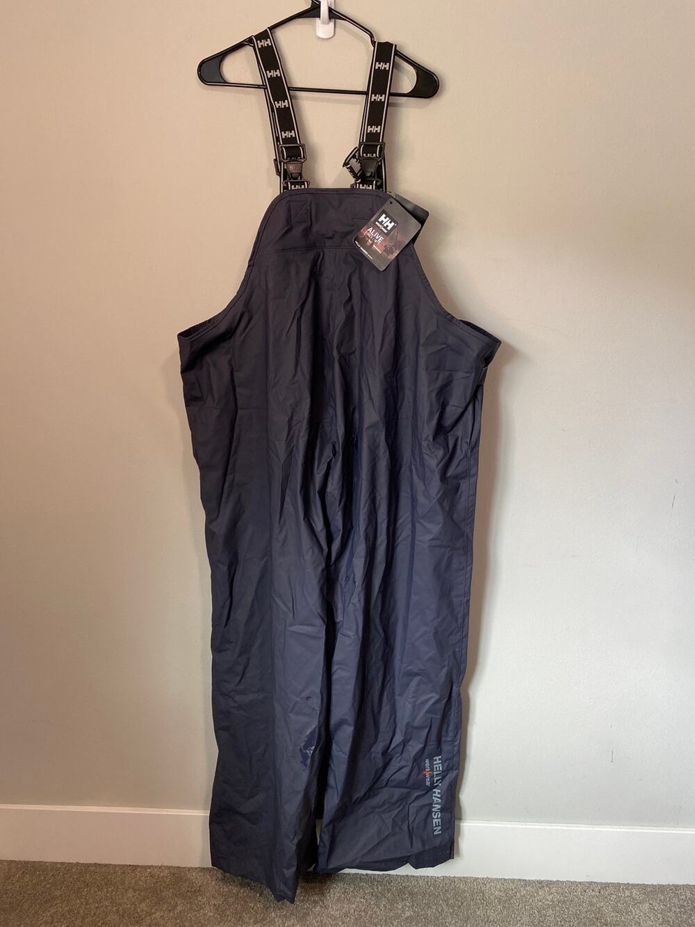 New Helly Hansen Mandal Waterproof Bib Overalls Navy Size 3XL